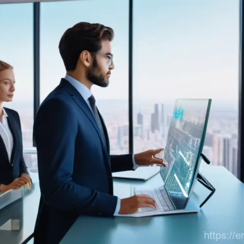 법률 자문가의 경력 유지 방법 - **AI-Enhanced Legal Practice in a Modern Office:**
    A vibrant, sunlit, modern law office bustling...