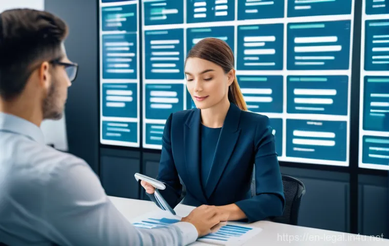 법률 자문가를 위한 고객 관리 - **Prompt 1: A Client-Centric Welcome**
    "A diverse group of clients, professionally dressed, are ...