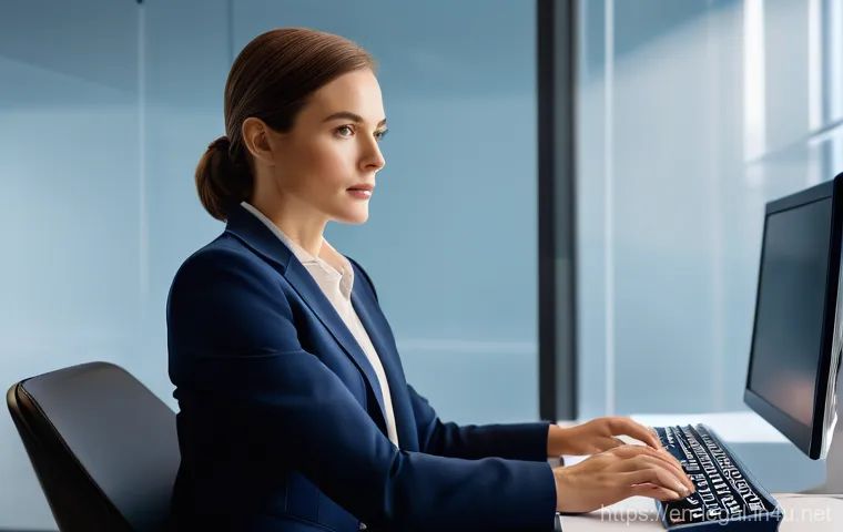 법률 자문가의 업무 변화 관리 - **Prompt 1: AI-Powered Legal Research**
    "A diverse, sharp, and focused female lawyer in her late...