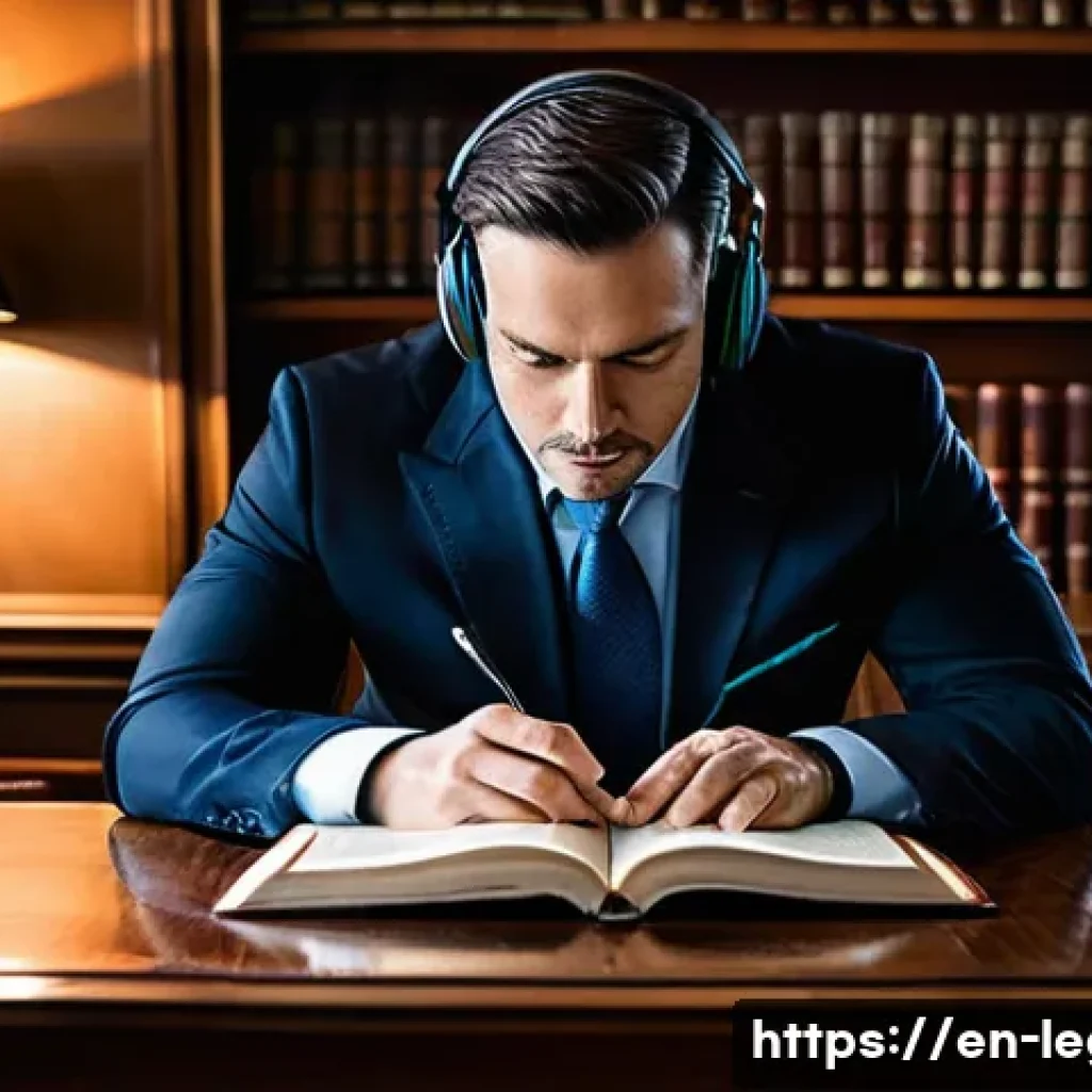 법률 자문가의 실무 집중력 - **Prompt:** A focused legal consultant, a woman in her late 30s with a determined expression, dresse...